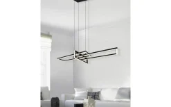 Trio Lighting Salinas Takpendel LED mattsvart* Avlånga Taklampor