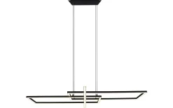 Trio Lighting Salinas Takpendel LED mattsvart* Avlånga Taklampor