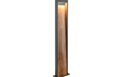 Trio Lighting Salmon Pollare 60cm LED trä/antracit IP44* Pollare & Grindlyktor