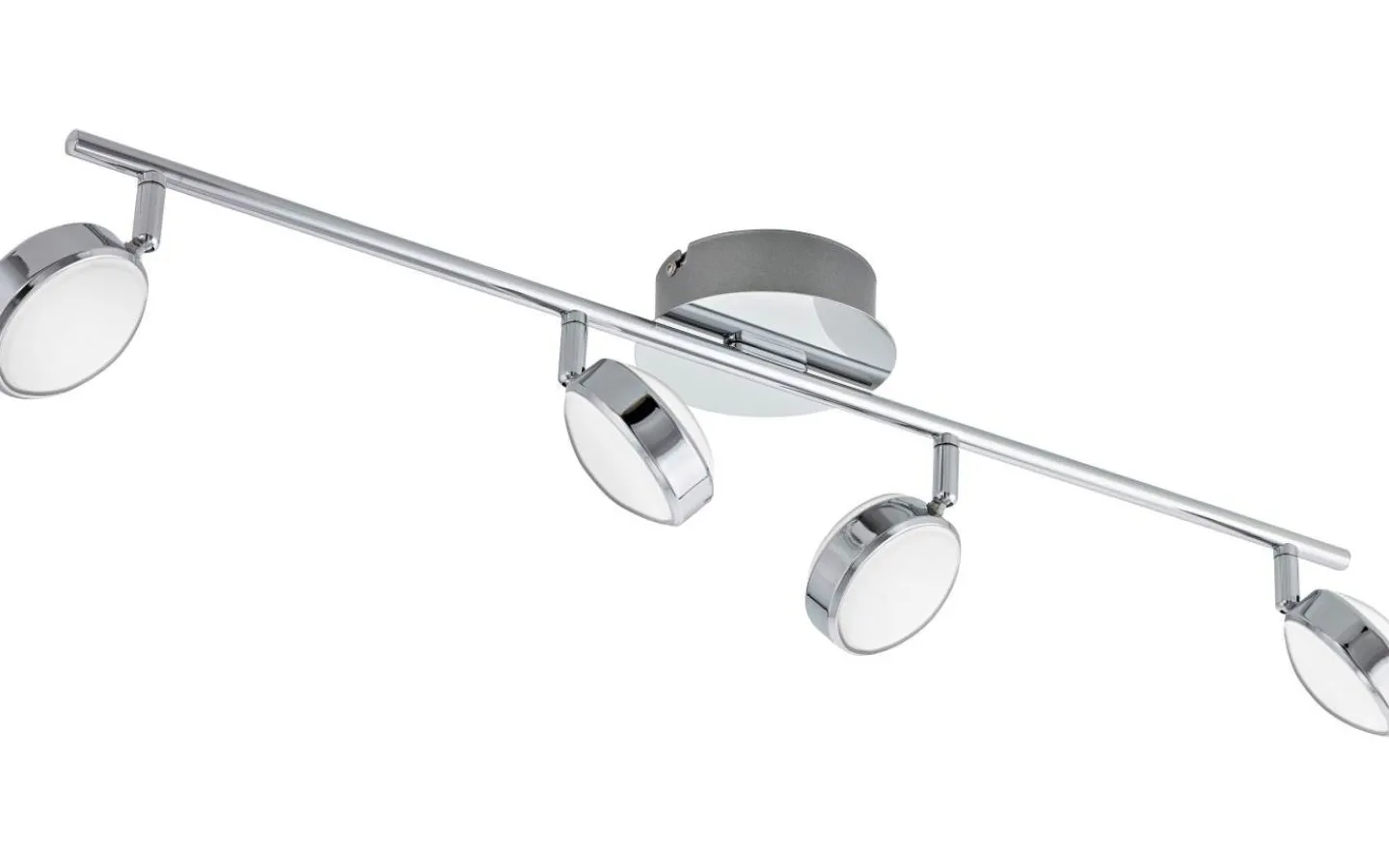 Eglo Salto Takspotlight 76cm LED 3000K 4x5,4W Krom* Avlånga Takspotlights|Takspot Med Minst 4 Lampor