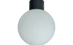 Taklampor Utomhus<Aneta Saltvik Plafond 20cm Svart/Vit IP44
