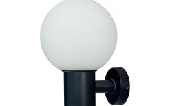 Saltvik Vägglampa Svart/Vit IP44