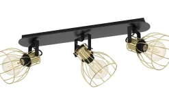 Sambatello Takspotlight 70cm Svart/Guld