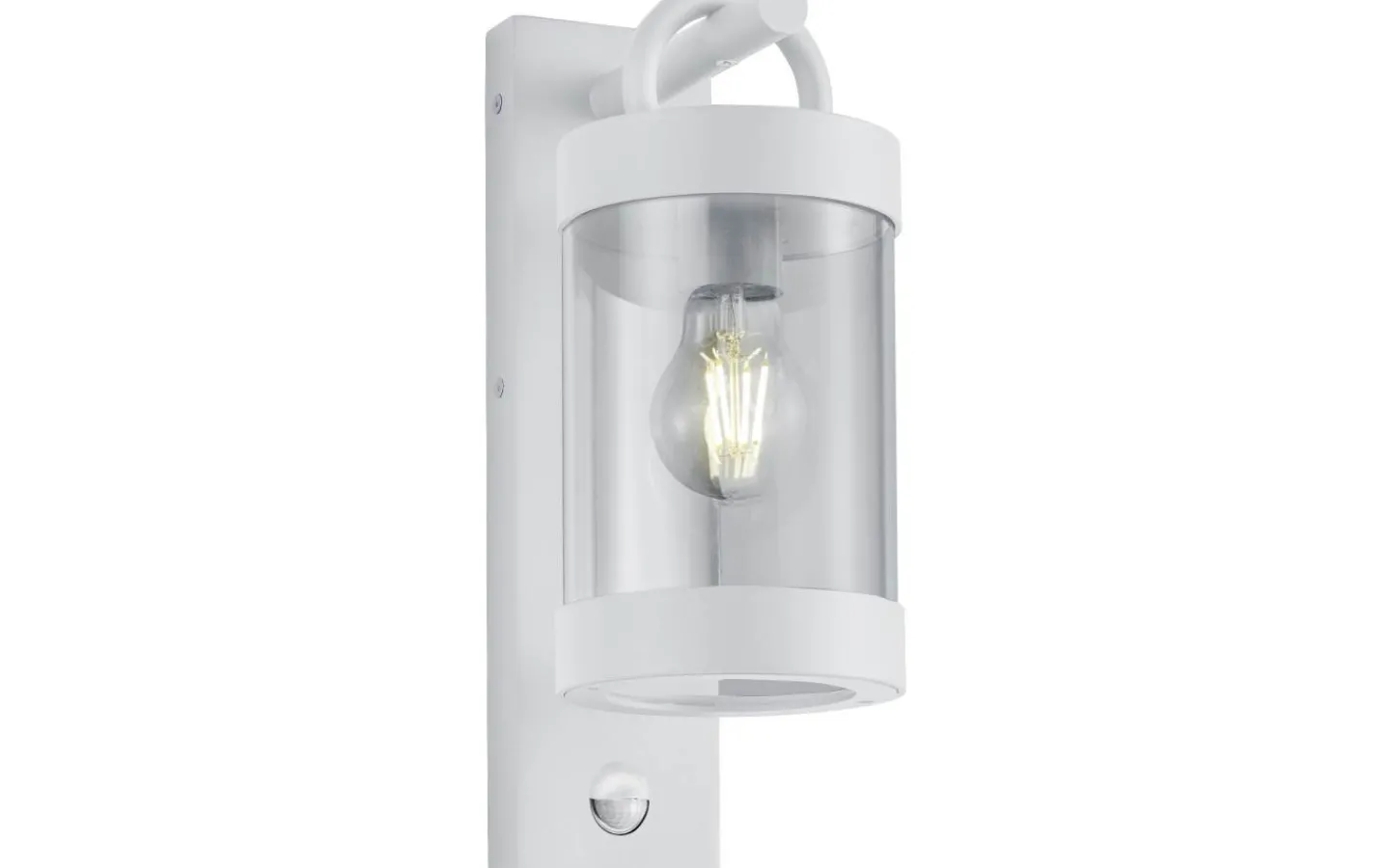 Vägglyktor|Vägglampor Utomhus<Trio Lighting Sambesi Vägglampa E27 mattvit rörelsesensor IP44