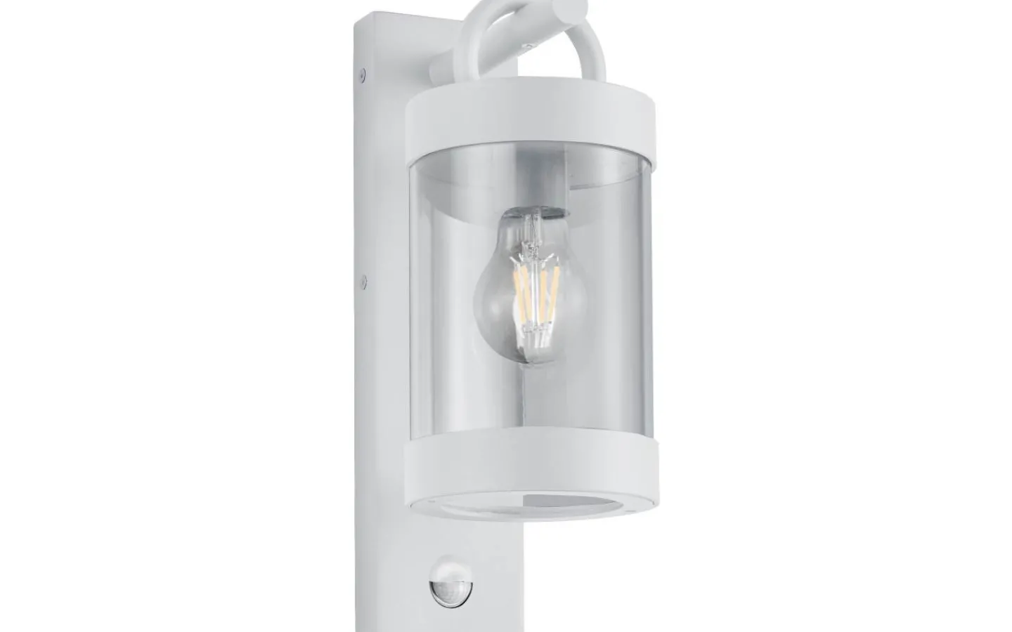 Vägglyktor|Vägglampor Utomhus<Trio Lighting Sambesi Vägglampa E27 mattvit rörelsesensor IP44