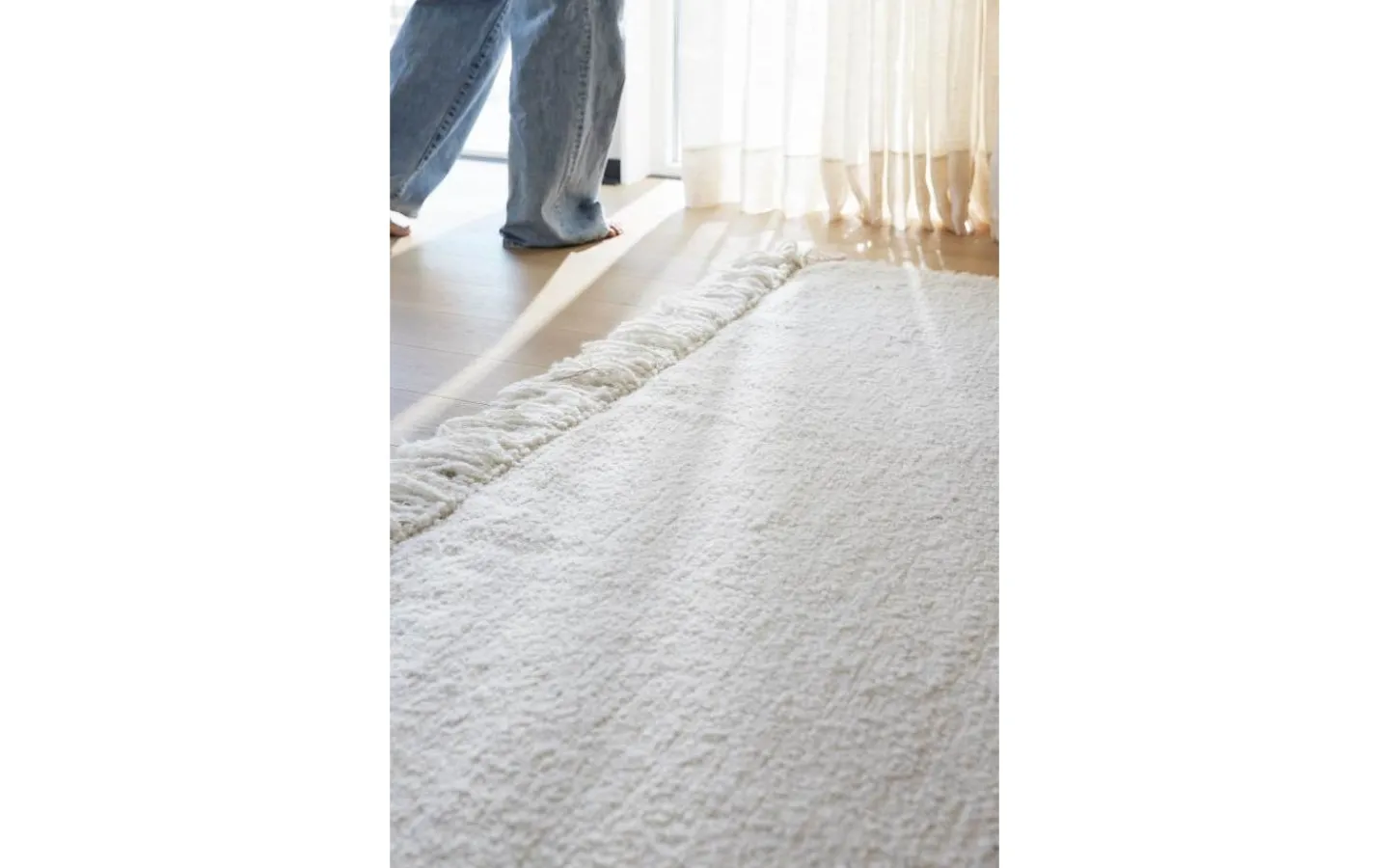 Ullmattor<Svanefors Samy Ullmatta Offwhite 170x240cm