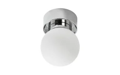 ArmaturHantverk Sandhamn Plafond Ø7cm Krom/Opal IP44* Badrumslampor Tak