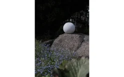 Golvlampor Utomhus<Globen Lighting Sandhamn Trädgårdsklot IP44 28cm E14 Beige