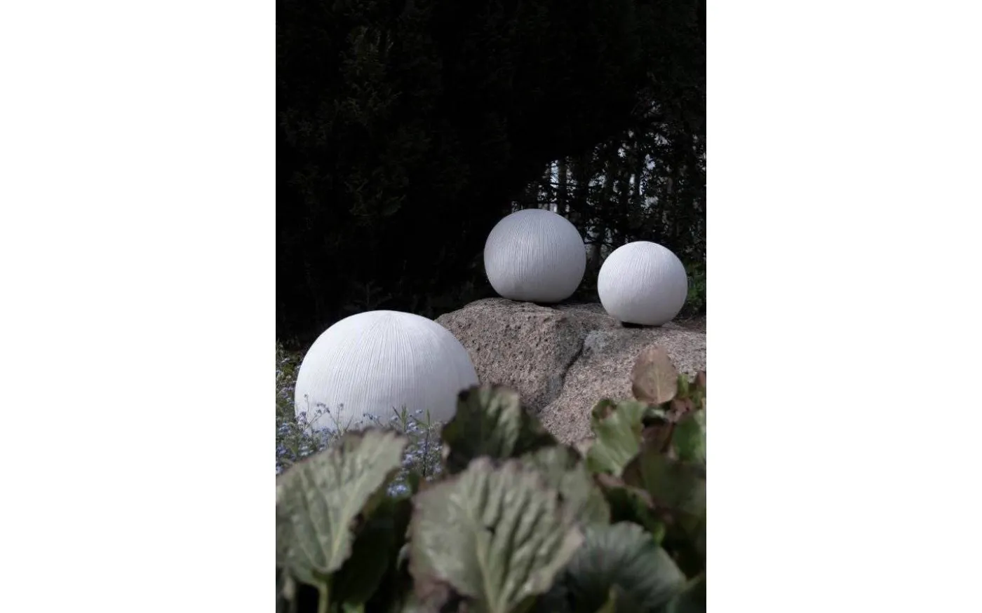 Sandhamn Trädgårdsklot IP44 50cm E27 Beige