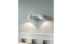 Aneta Sandnes Vägglampa Dubbel 32cm Vit* Sovrum|Läslampor