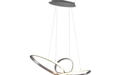 Sansa Takpendel 80cm LED i borstat stål