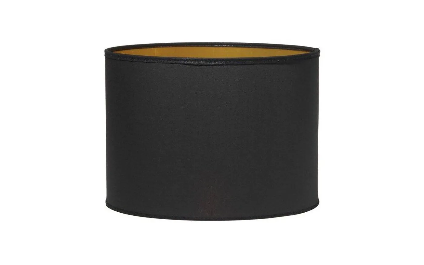 Sara Lampskärm Metallinsida Ø30 Svart/Guld