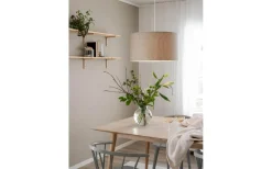 Stora Taklampor Ø50-69 Cm<PR Home Sara Taklampa 55cm Linne Natur