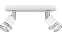 Takspot Med Minst 4 Lampor<Eglo Sarria Takspotlight 26cm GU10 LED 3000K 4x4,5W Vit