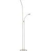 Eglo Sarrione Golvlampa 180cm LED 3000K 2,8+17W Matt Nickel* Uplight|Golvläslampor