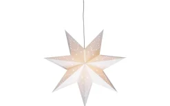 Saturnus Stjärna 45cm Vit