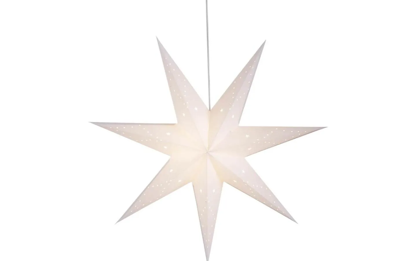 Visa Alla Julstjärnor|Julstjärnor Med Sladd<Markslojd Saturnus Stjärna 75cm Vit