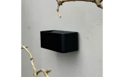 Dyberg Larsen Saturnus Vägglampa 15cm Upp/Nedljus LED 3000K 9W Svart IP54* Upp & Nedljus Lampor