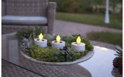 Saul Solcellsdrivna Värmeljus 3-Pack