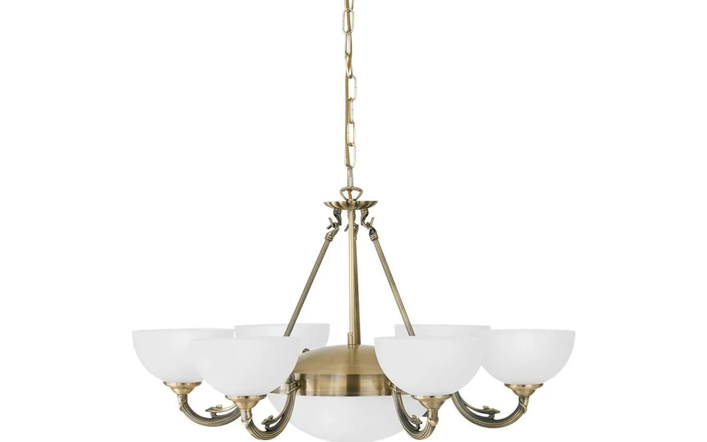 Stora Taklampor Ø70-150 Cm<Eglo Savoy Takkrona 74cm 6L Brons