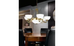 Stora Taklampor Ø70-150 Cm<Eglo Savoy Takkrona 74cm 6L Brons