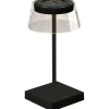 Uppladdningsbara Lampor Utomhus|Uppladdningsbara Lampor Utomhus<Konstsmide Scilla Uppladdningsbar Bordslampa 36cm Svart IP54