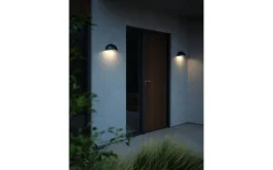 Kustnära Belysning|Upp Eller Nedljus Lampor<Nordlux Scorpius Maxi Vägglampa Plast Svart IP44