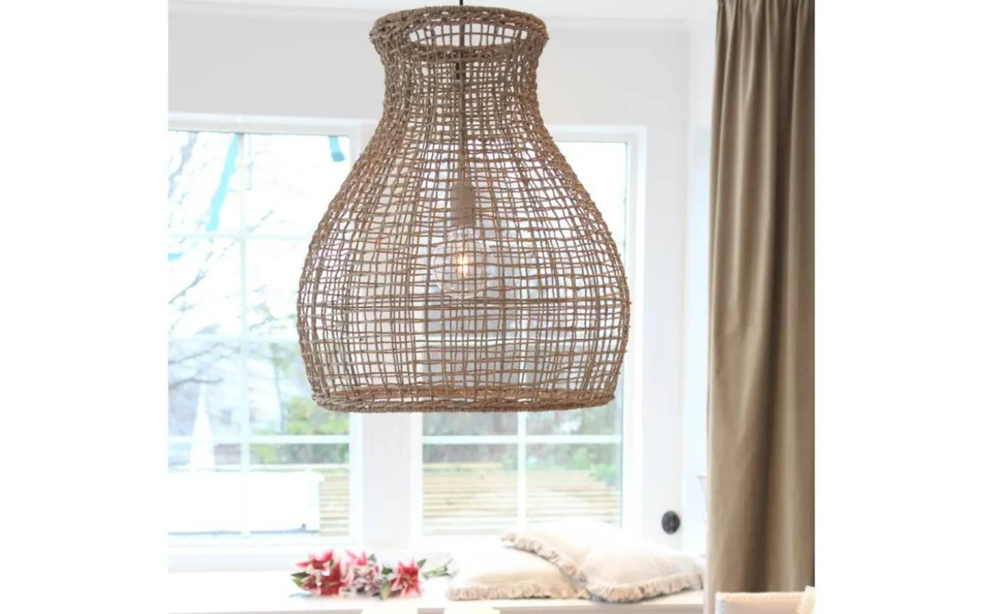 Seagrass Taklampa Natur