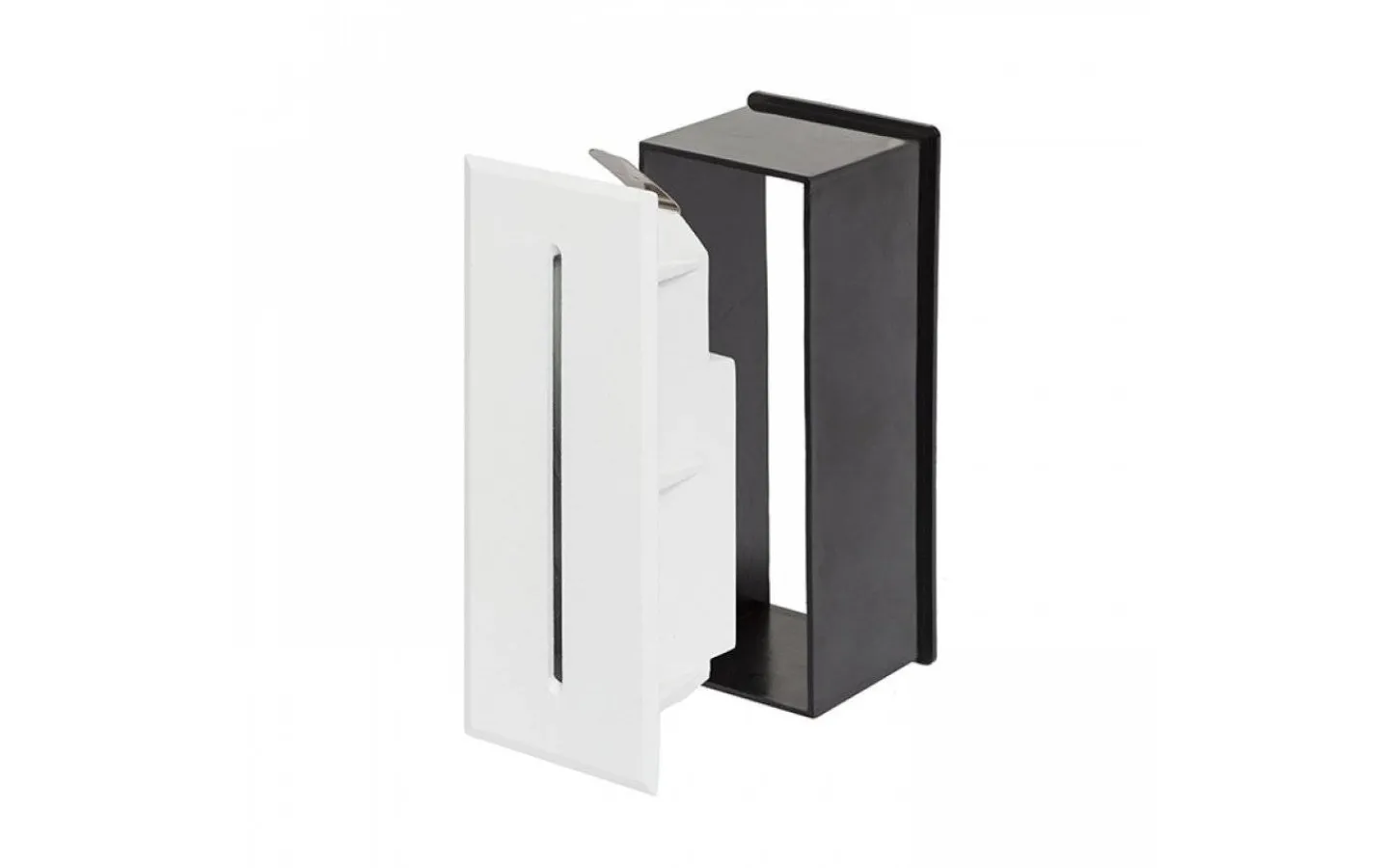 Vägglampor Utomhus<Rendl Segno Infälld Vägglampa 3W 3000K Vit IP54