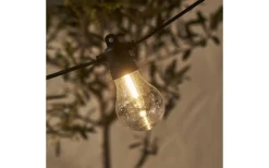 Selecta Ljusslinga 7,2m 10L Svart IP44