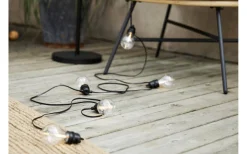 Selecta Ljusslinga 7,2m 10L Svart IP44