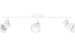Avlånga Takspotlights|Takspot Med 3 Lampor<Eglo Seras Takspotlight 60cm GU10 LED 3000K 3x3W Vit