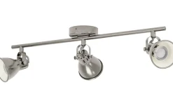 Seras Takspotlight 60cm GU10 LED 3000K 3x3W Antik Nickel