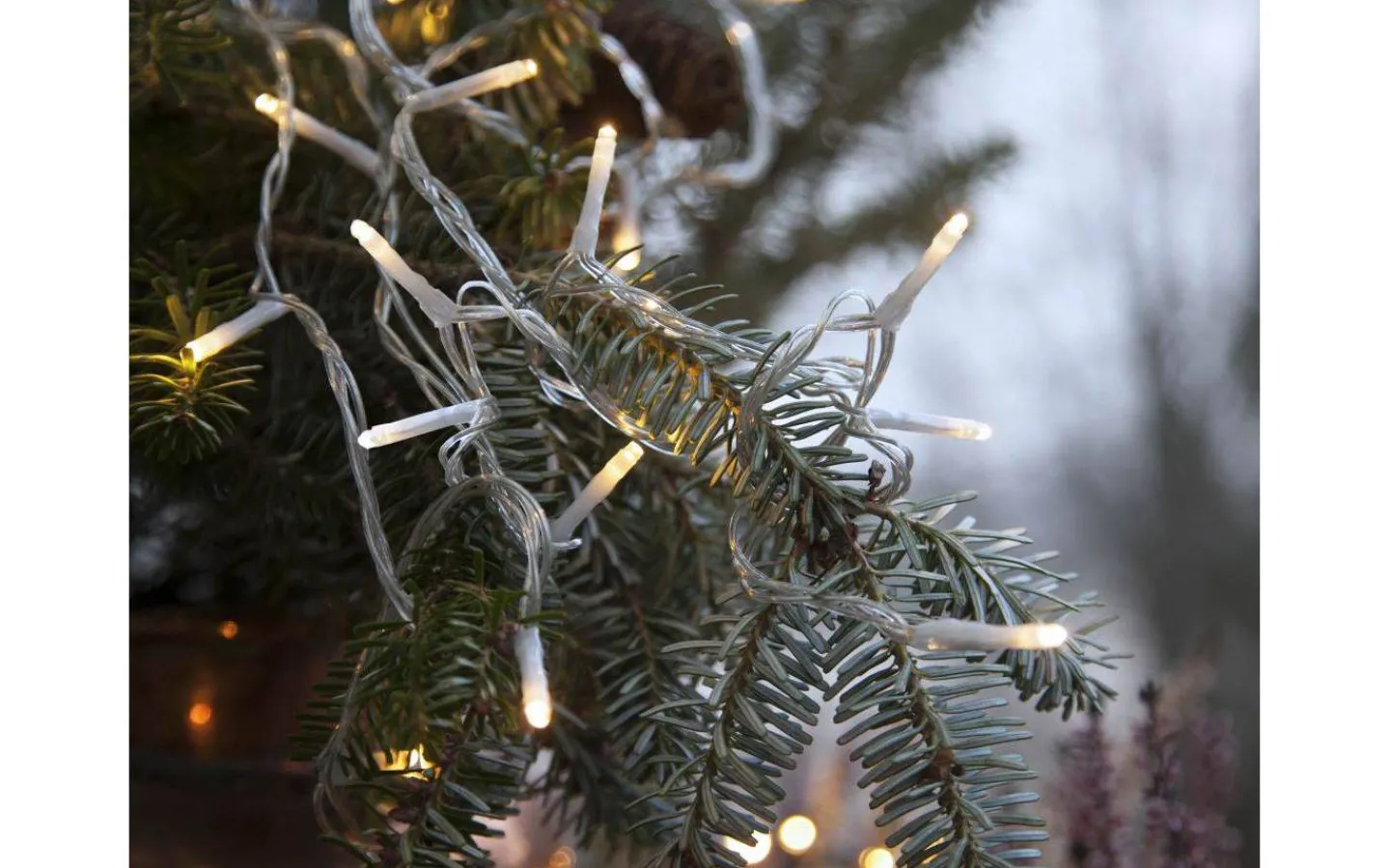 Star Trading Serie MicroLED Ljusslinga 18m Transparent IP44* Långa Ljusslingor (11-20M)|Ljusslingor Utomhus