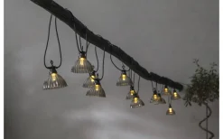 Star Trading Shade Ljusslinga 4,95m 12L Grå IP44* Partyslingor Utomhus 230V|Partyslingor Utomhus 230V