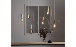 Kök & Matplats|Fönsterlampor<Star Trading Shape Oval Pendel Guld