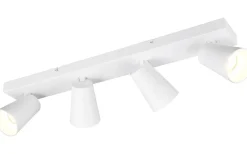 Avlånga Takspotlights|Takspot Med Minst 4 Lampor<Trio Lighting Sharp Spotlight 4-delad GU10 matt vit/guld