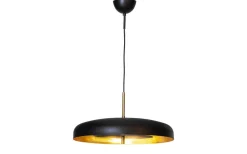 Stora Taklampor Ø50-69 Cm<By Rydens Shelby Taklampa 50cm Svart/Guld