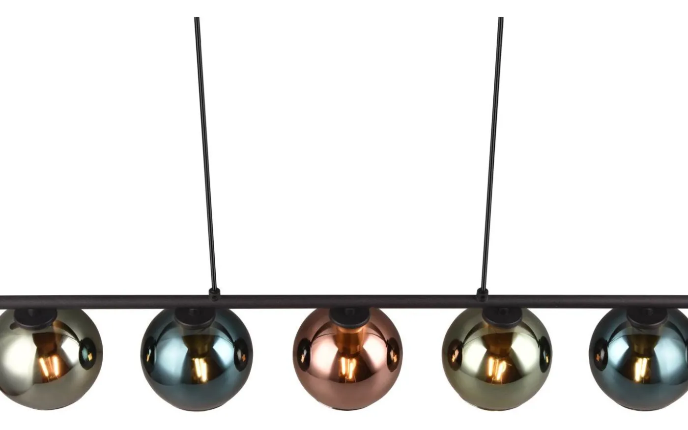 Sheldon Takpendel 5-delad E14 flerfärgad