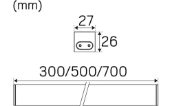 Hidealite Shelf Line Vit 4000K 230V 50cm* Bänkbelysning|Kök & Matplats