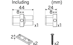 Hidealite Shelf Line Vit 4000K 230V 50cm* Bänkbelysning|Kök & Matplats