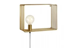 Vardagsrum|Hall & Trappa<Markslojd Shelf Vägglampa Guld