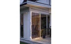 Star Trading Sherrie Ljusgardin 1x2m 2700K IP44* Dew Drop Slingor