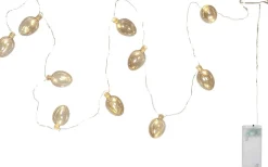 Shimmer Batteridriven Ljusslinga 1,35m Beige