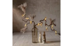 Shimmer Batteridriven Ljusslinga 1,35m Beige