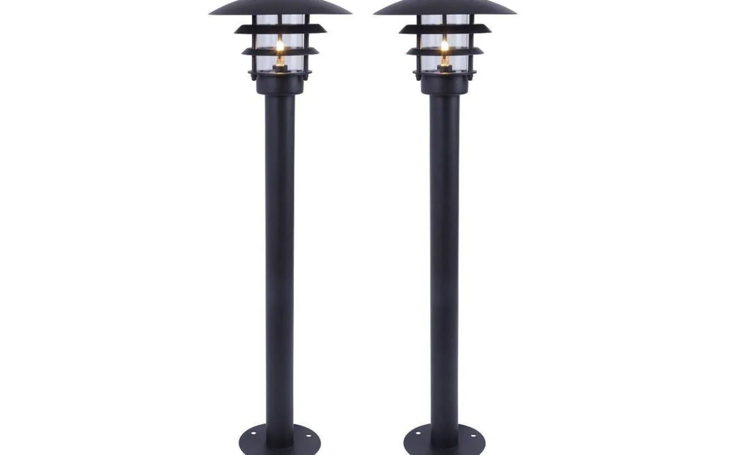 Bolthi Connect 12V<Bolthi Shine Pollare 2-pack 61cm Connect 12V Svart IP44