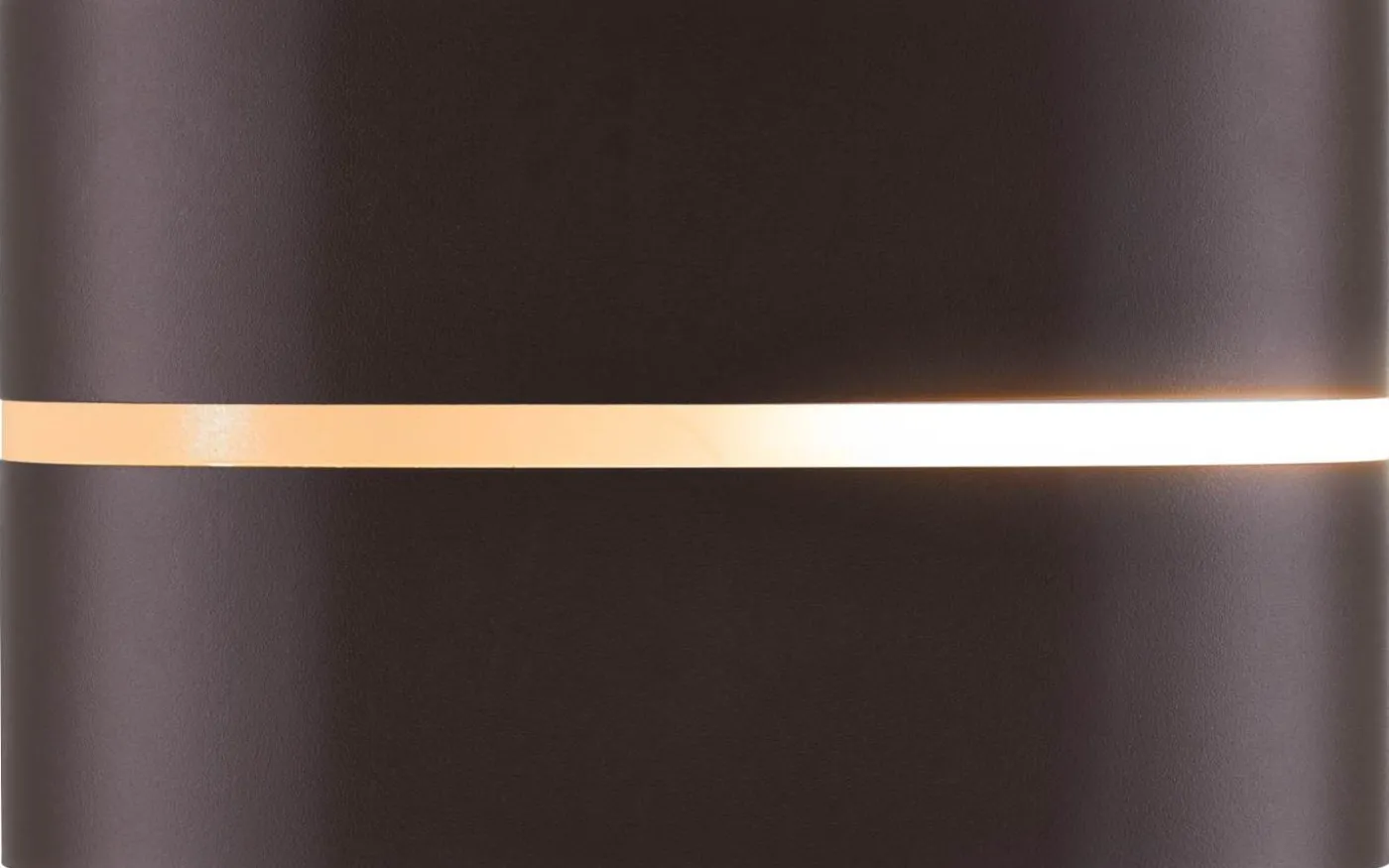 Sibelis Vägglampa Metallisk Brun IP44