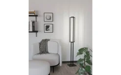 Siberia Golvlampa 133cm med fjärr. LED 3000-6500K 34W Svart