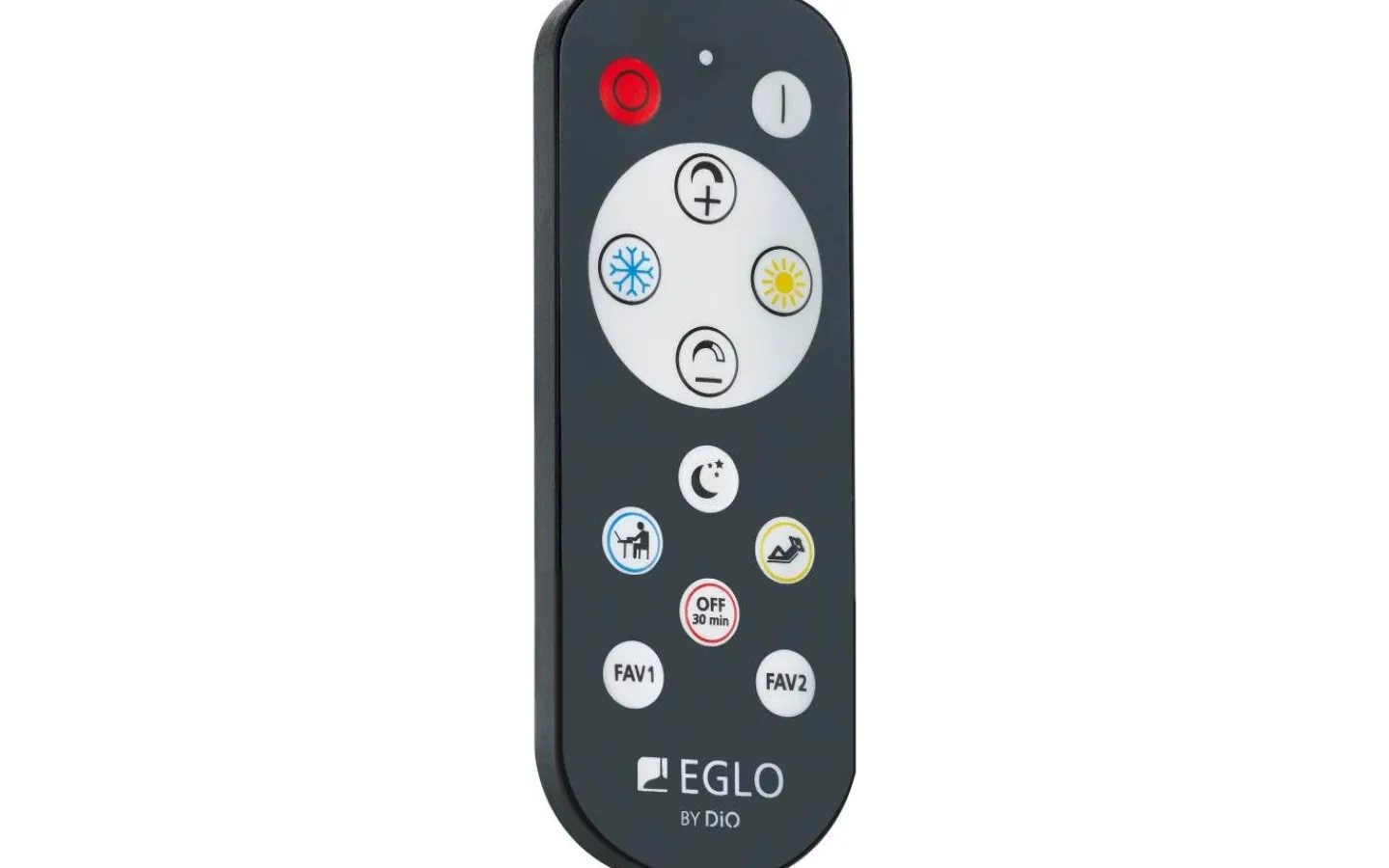 Avlånga Taklampor<Eglo Siberia Taklampa 78cm LED 3000-6500K 34W inkl. fjärrkontroll Svart