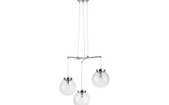 Sicily Pendel 3L Krom/Klar